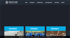 Desktop Screenshot of maccabi-duesseldorf.com